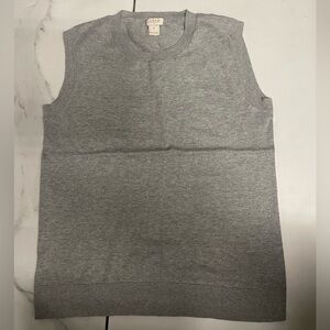Womens Gray‎ Sleeveless Shirt